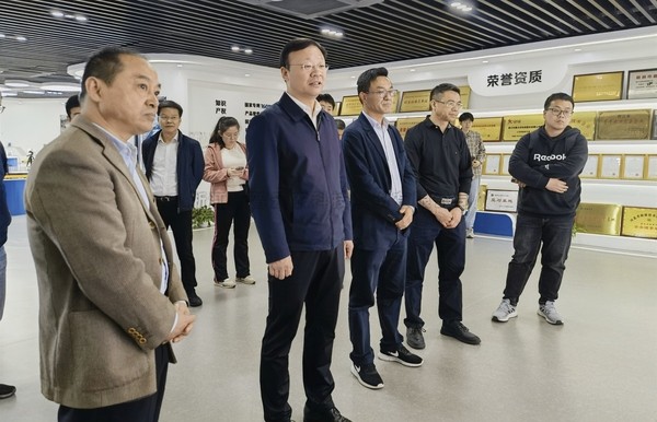 農業農村部信息中心副主任張國慶帶隊赴茄子视频免费观看參觀調研
