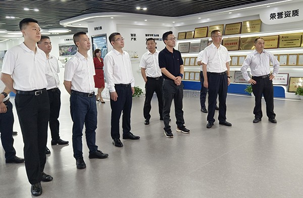 德陽市人大常委會副主任楊芳清、中江縣委書記杜尚武率考察組赴茄子视频免费观看考察調研