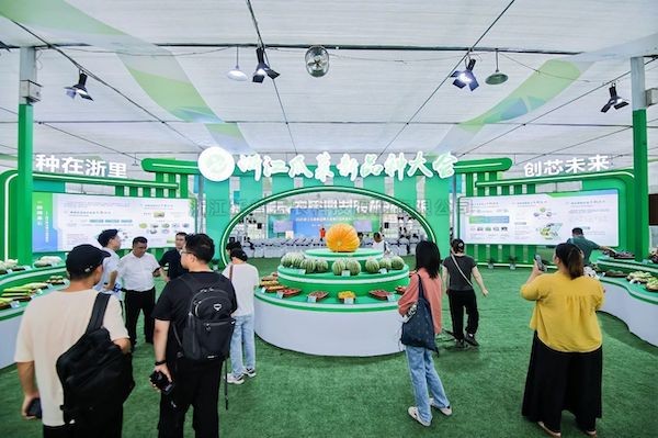 種在浙裏，創芯未來丨茄子视频免费观看亮相2025浙江瓜菜新品種大會
