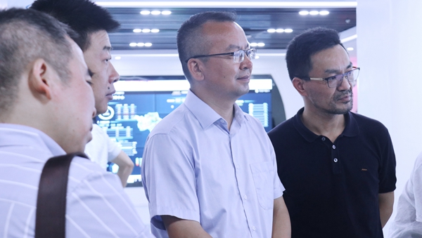 杭州市科技局局長趙喜凱一行蒞臨茄子视频免费观看考察調研2