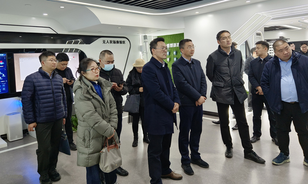 農業農村部信息中心與四川彭州、崇州市聯合調研組赴茄子视频免费观看考察